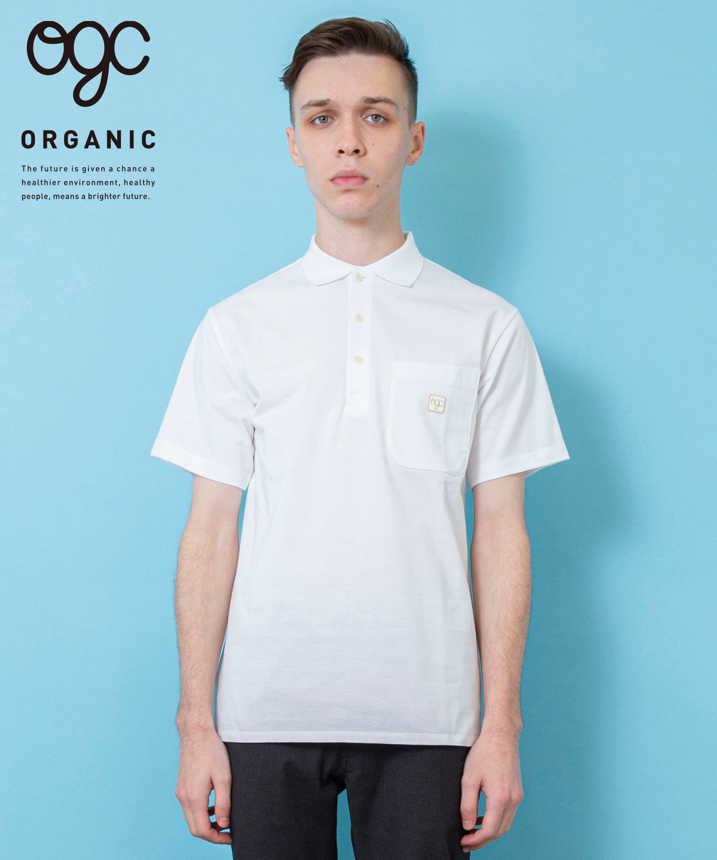 O/C twist Jersey S/S -POLO