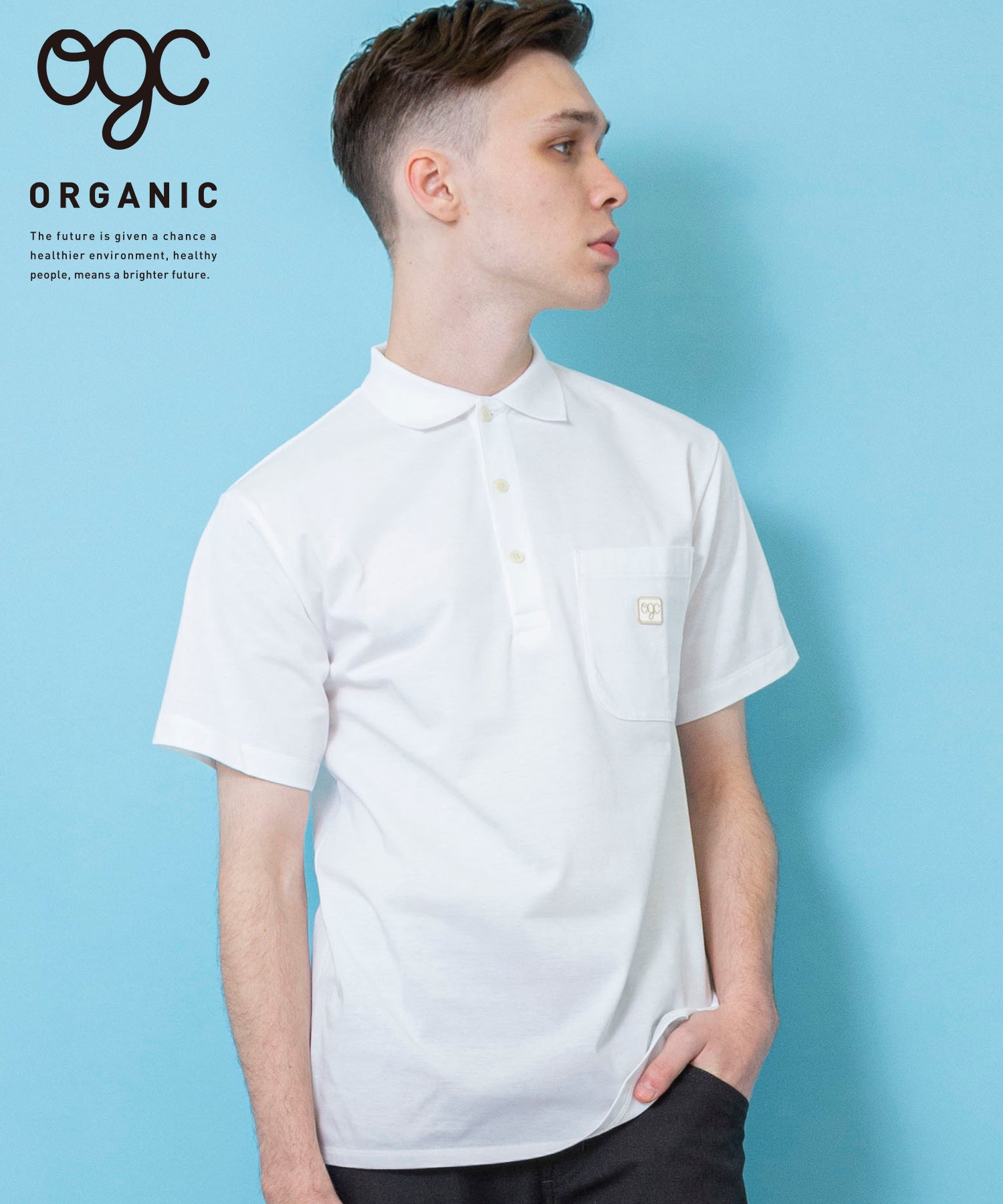 O/C twist Jersey S/S -POLO – FACTOTUM