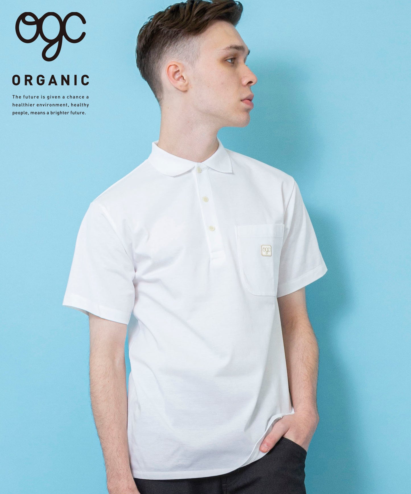 O/C twist Jersey S/S -POLO