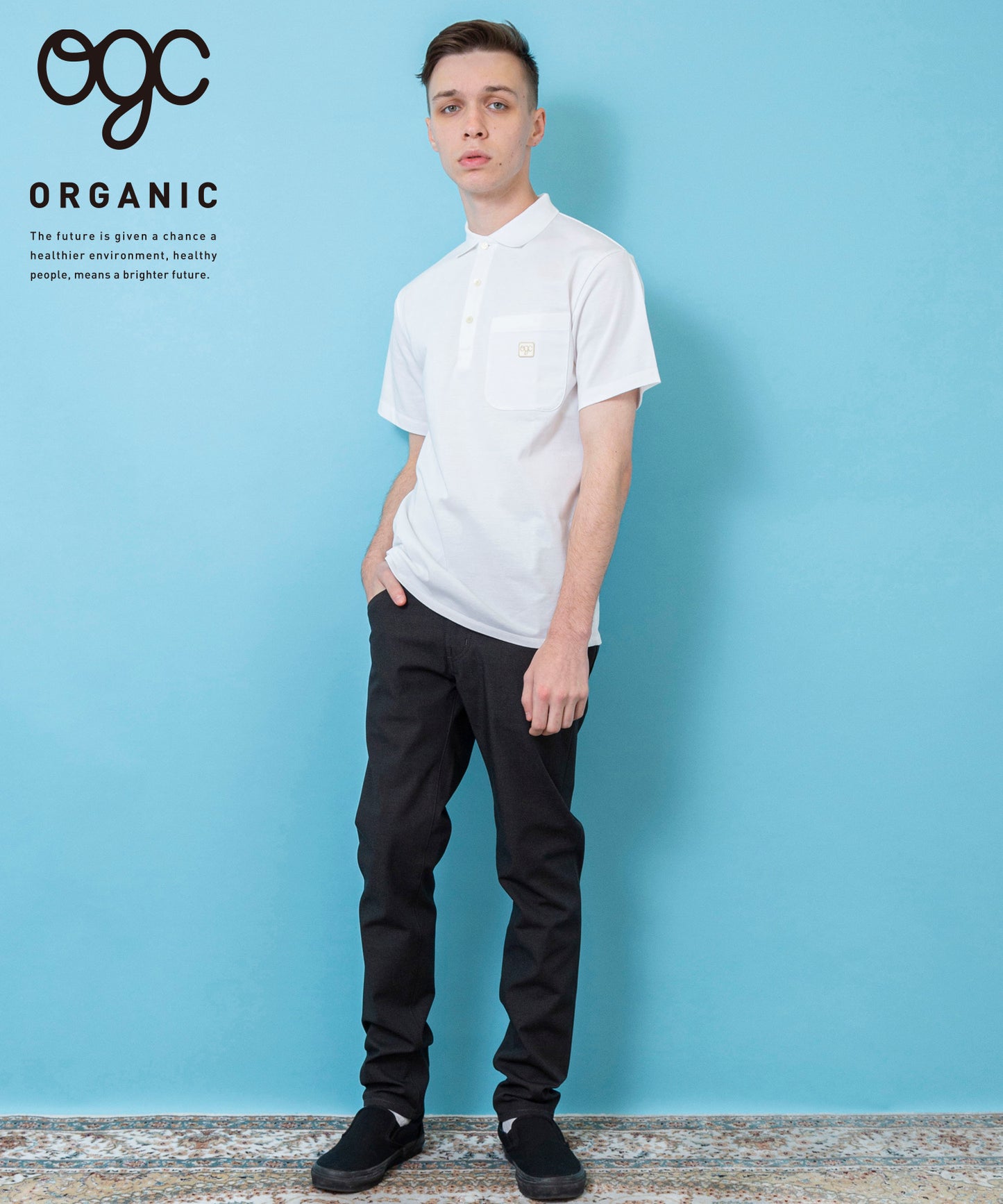 O/C twist Jersey S/S -POLO