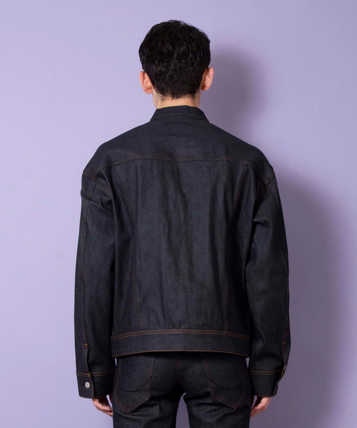 Rigid Denim Wide 3rd Type Jacket