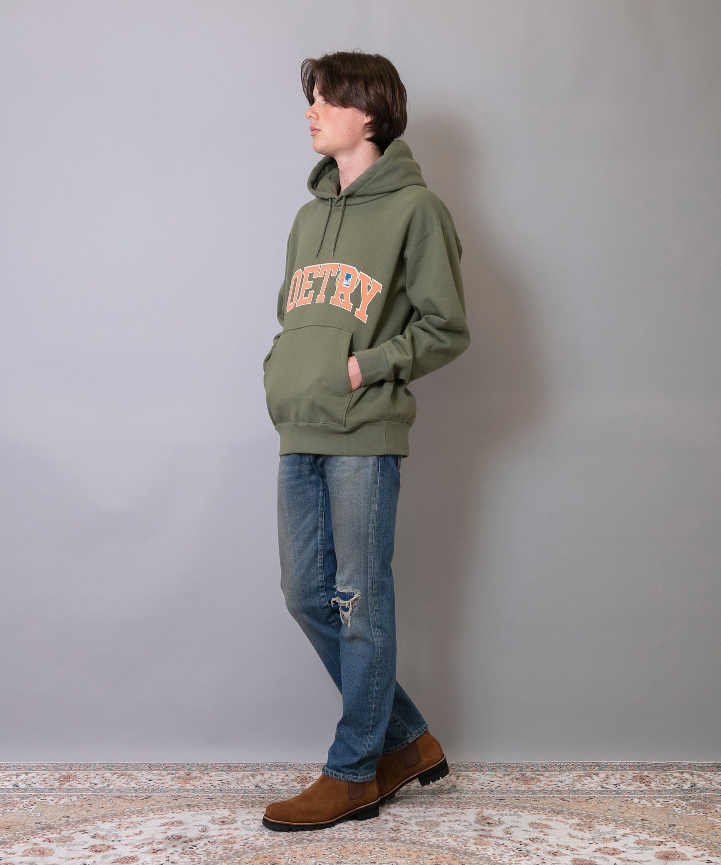Zip Hooded Sweatshirt (Poetry)