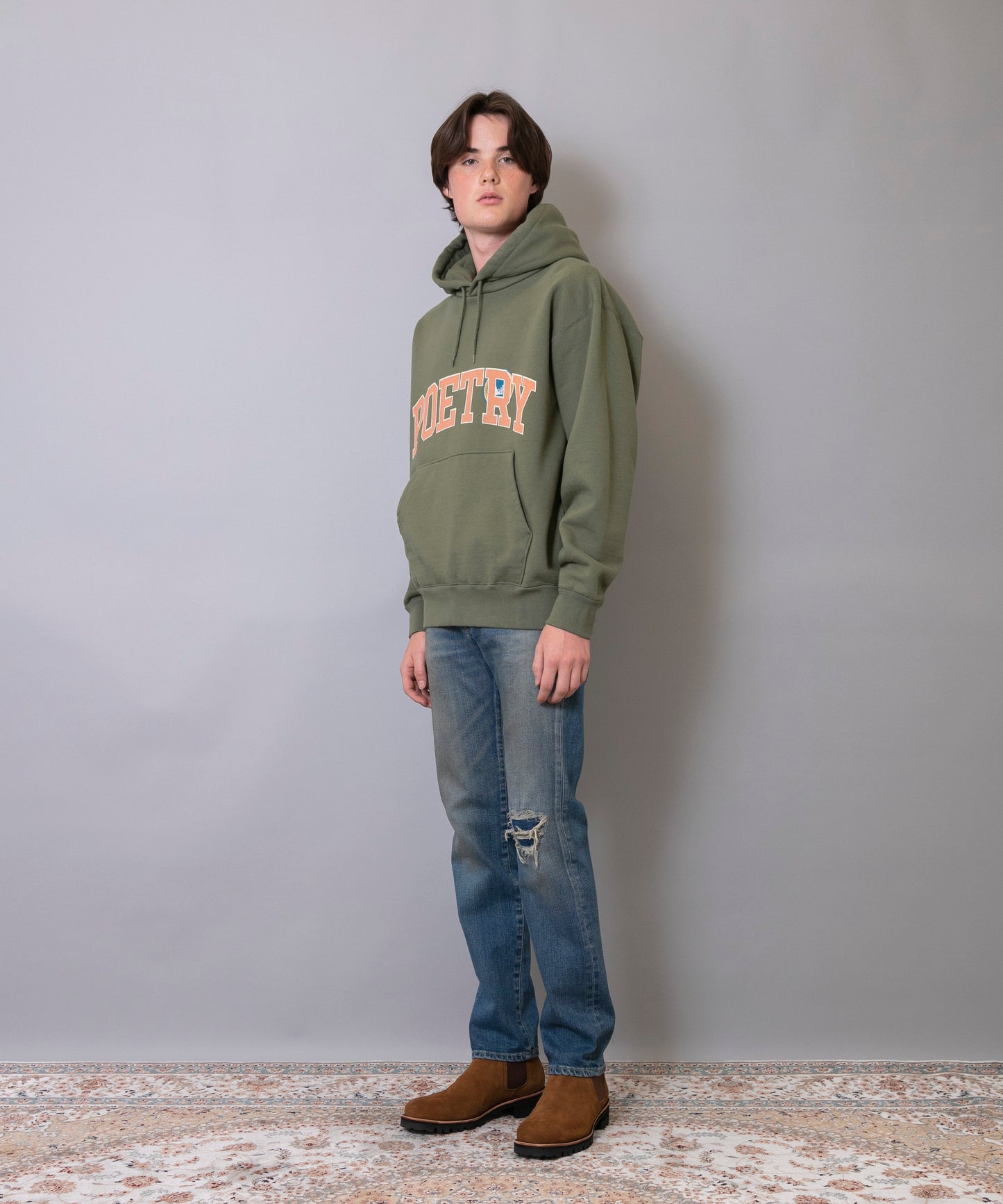 Zip Hooded Sweatshirt (Poetry)