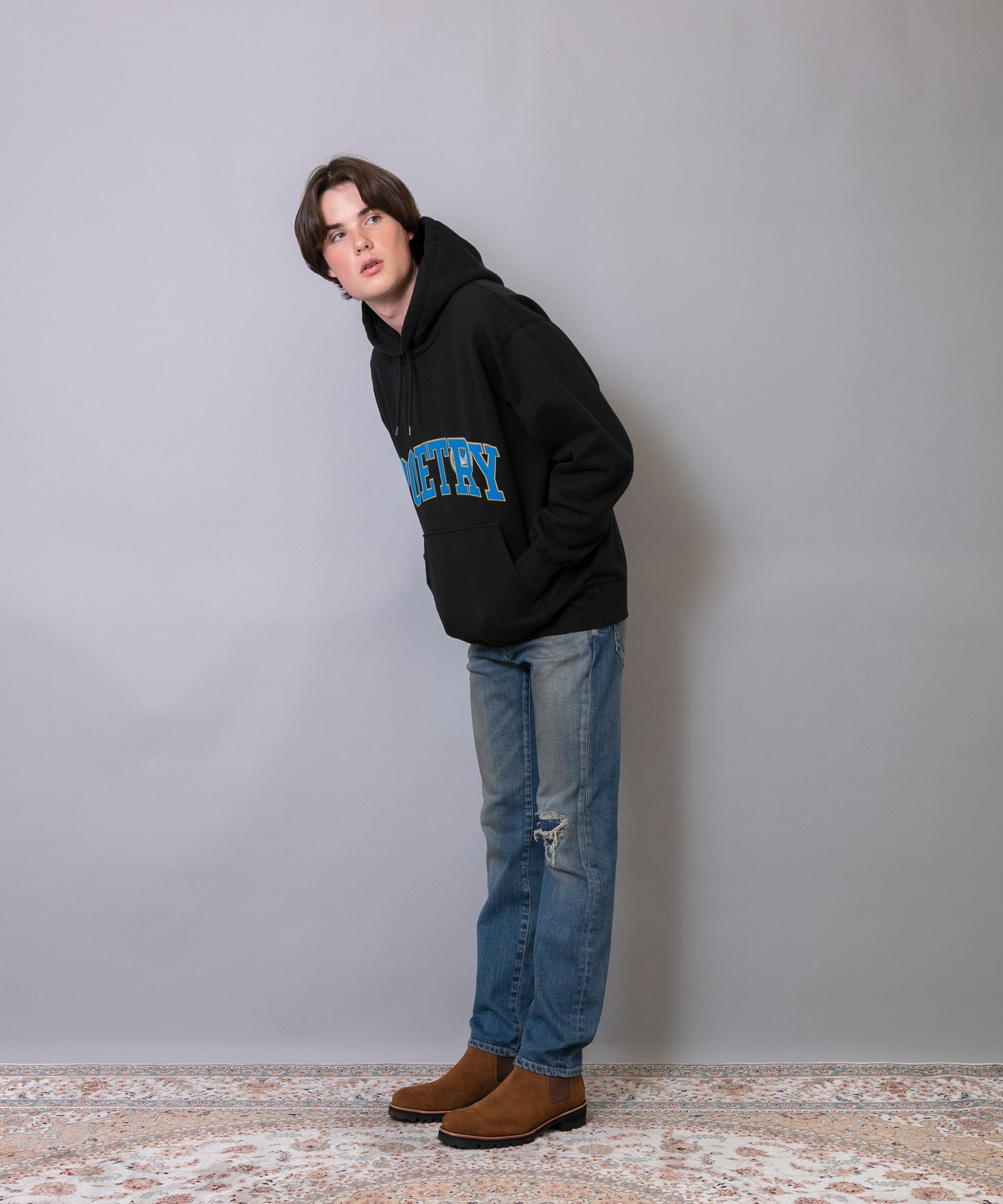 Zip Hooded Sweatshirt (Poetry)