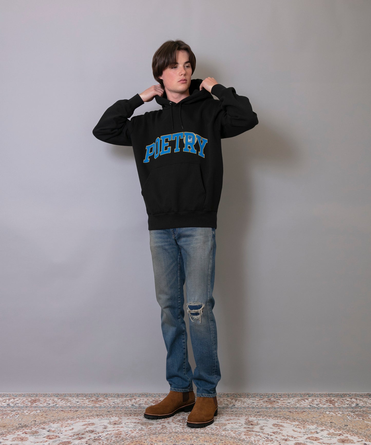 Zip Hooded Sweatshirt (Poetry)