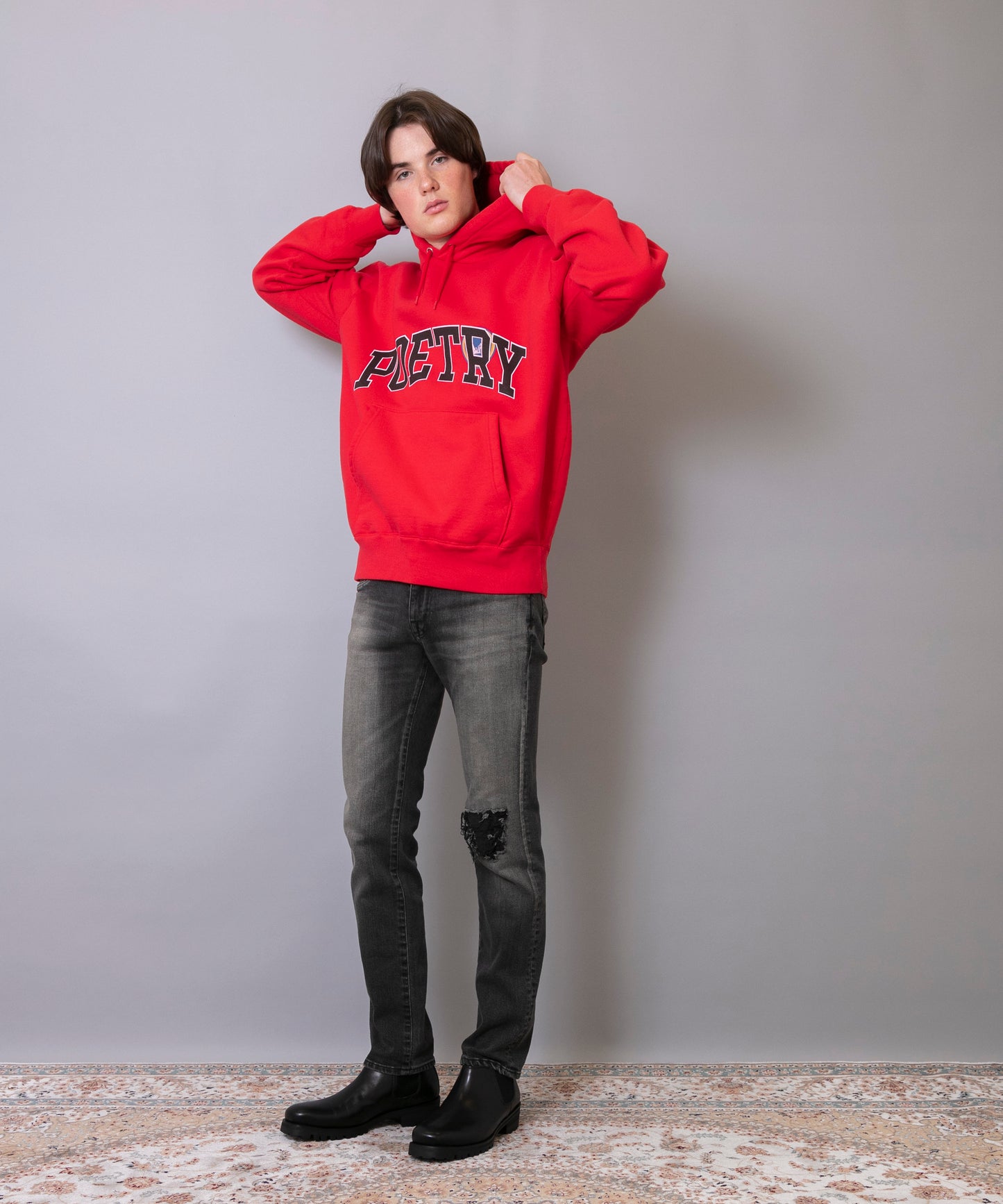 Zip Hooded Sweatshirt (Poetry)