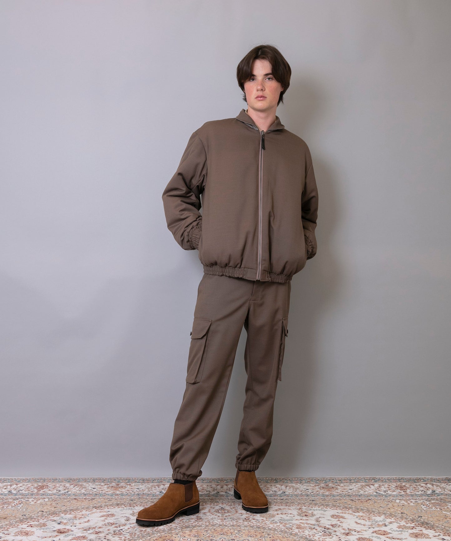 C/C Reversible Kersey Military Blouson