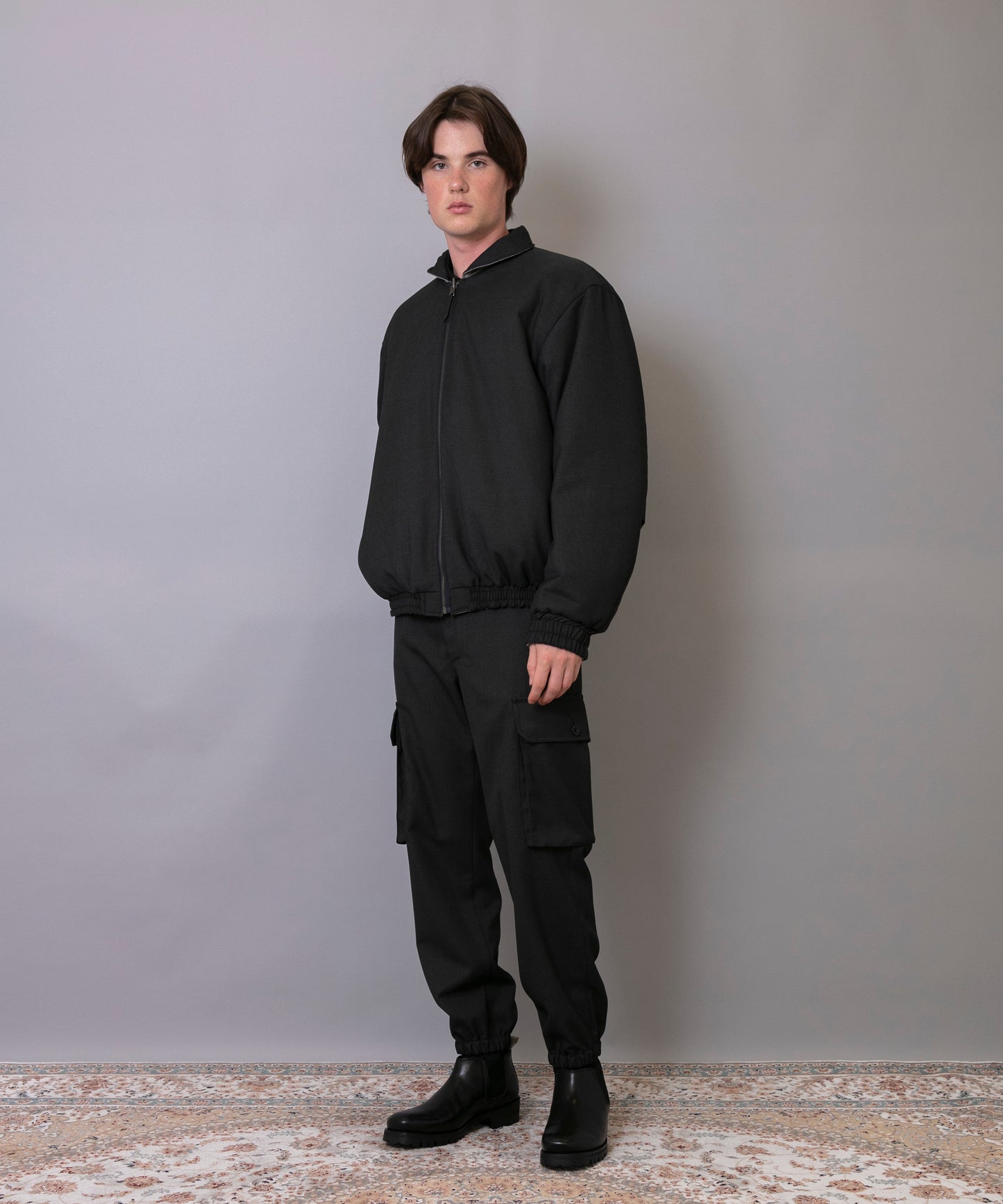 C/C Reversible Kersey Military Blouson