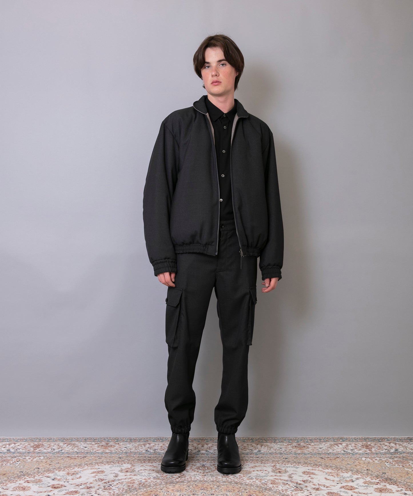 C/C Reversible Kersey Military Blouson