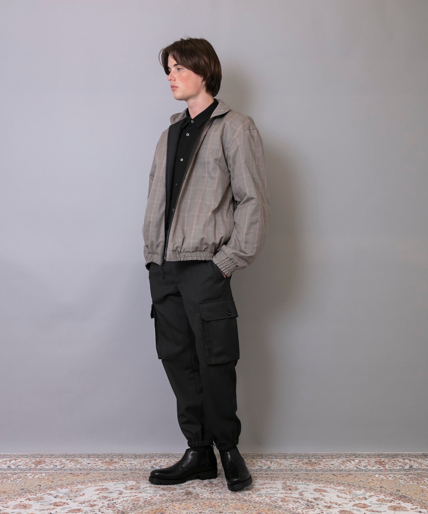 C/C Reversible Kersey Military Blouson