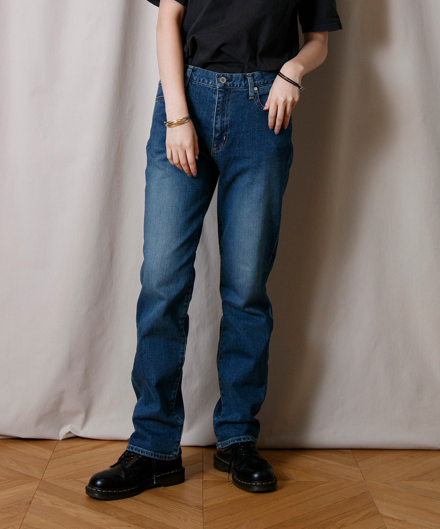 E Denim Straight ”Charles”