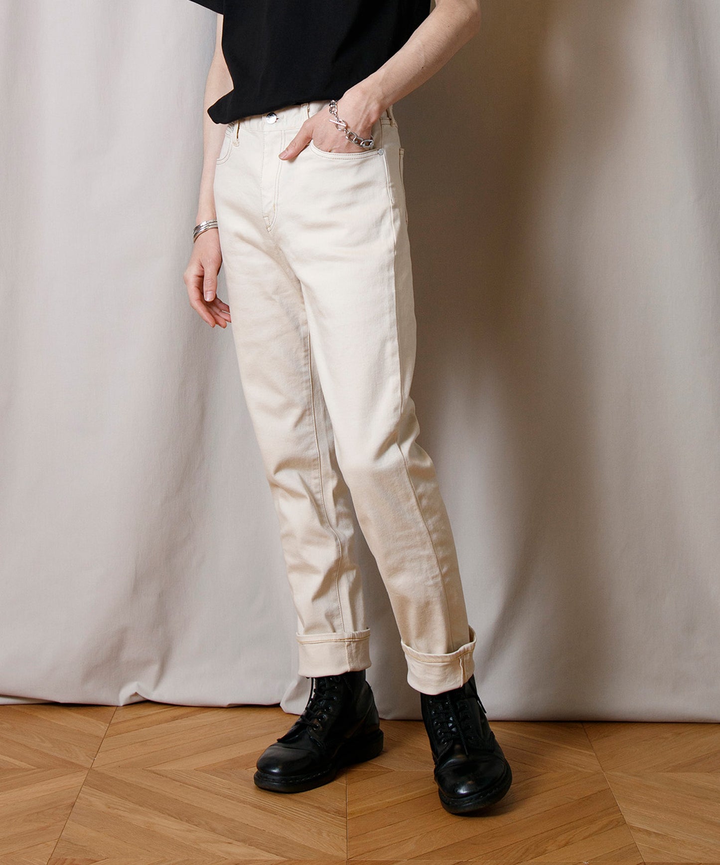 E Denim Straight ”Charles”