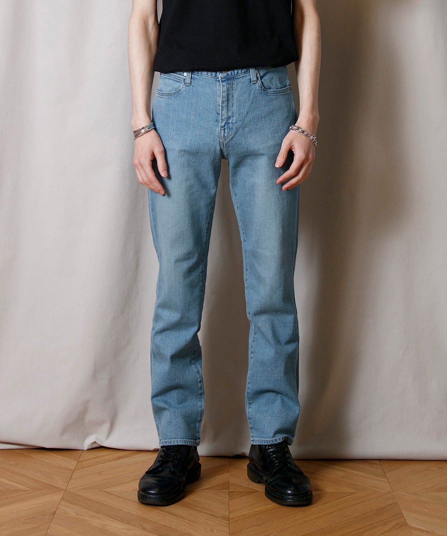E Denim Straight ”Charles”