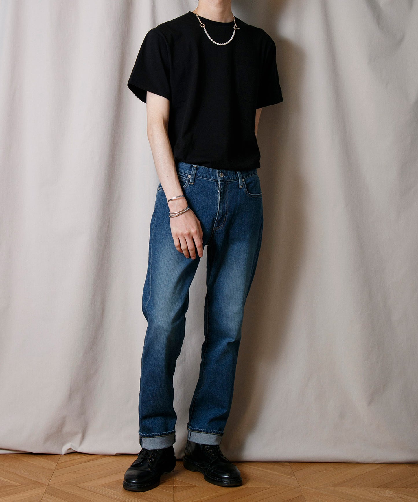 E Denim Straight ”Charles”