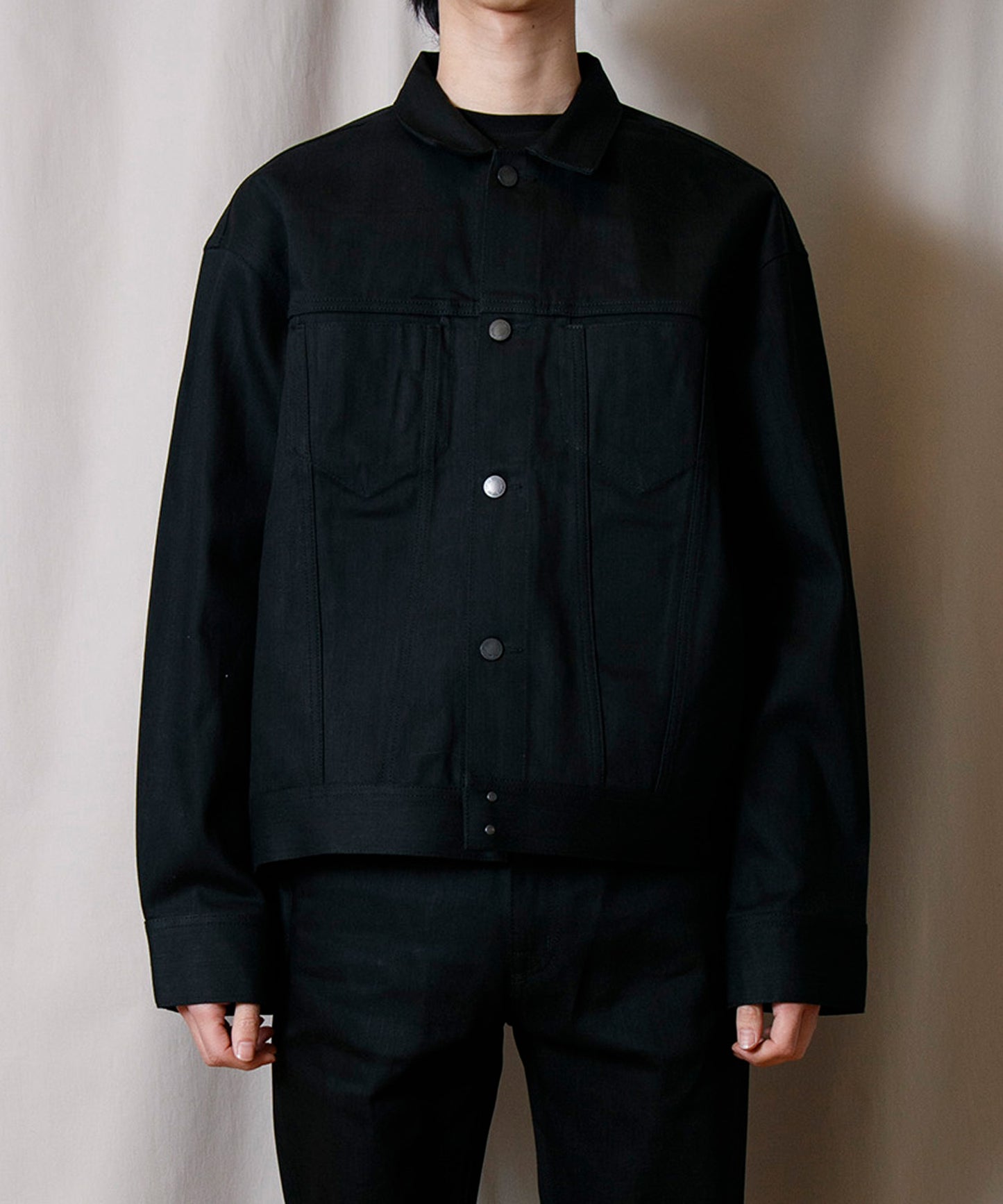 Rigid Denim Wide 3rd Type Jacket