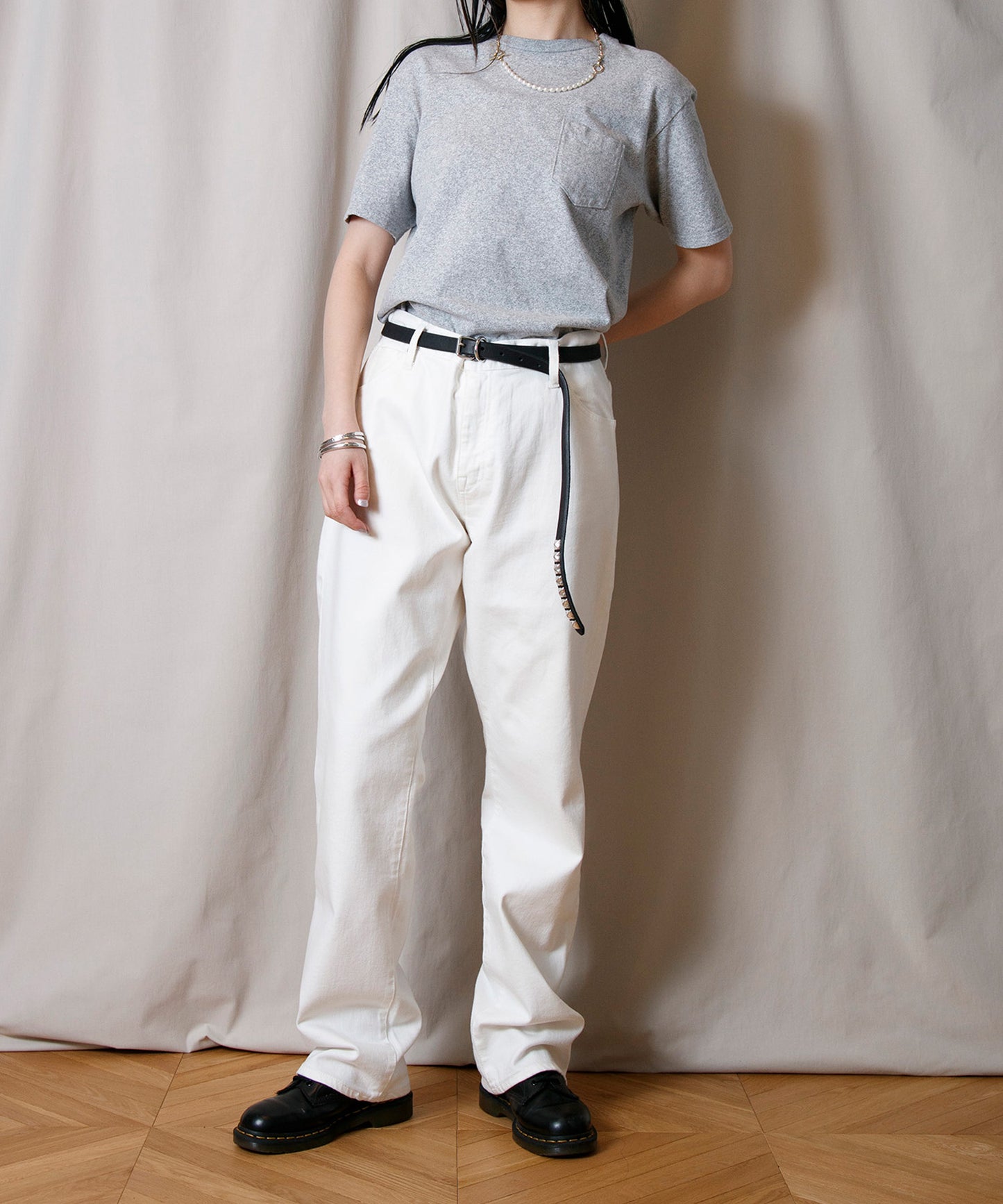 Organic Denim Washed Baggy ”Paul”