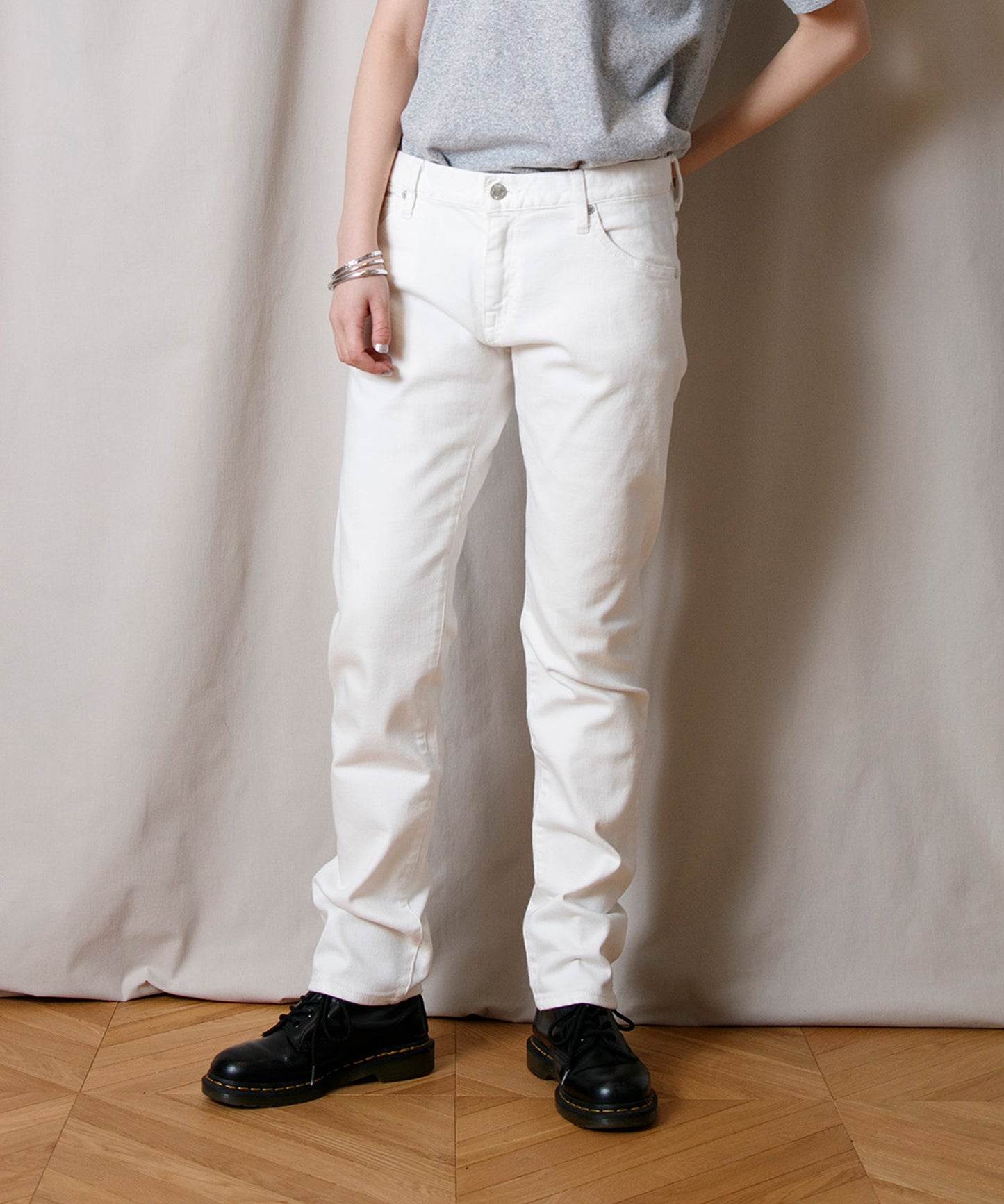 Organic Denim Washed Tapered ”Jack”
