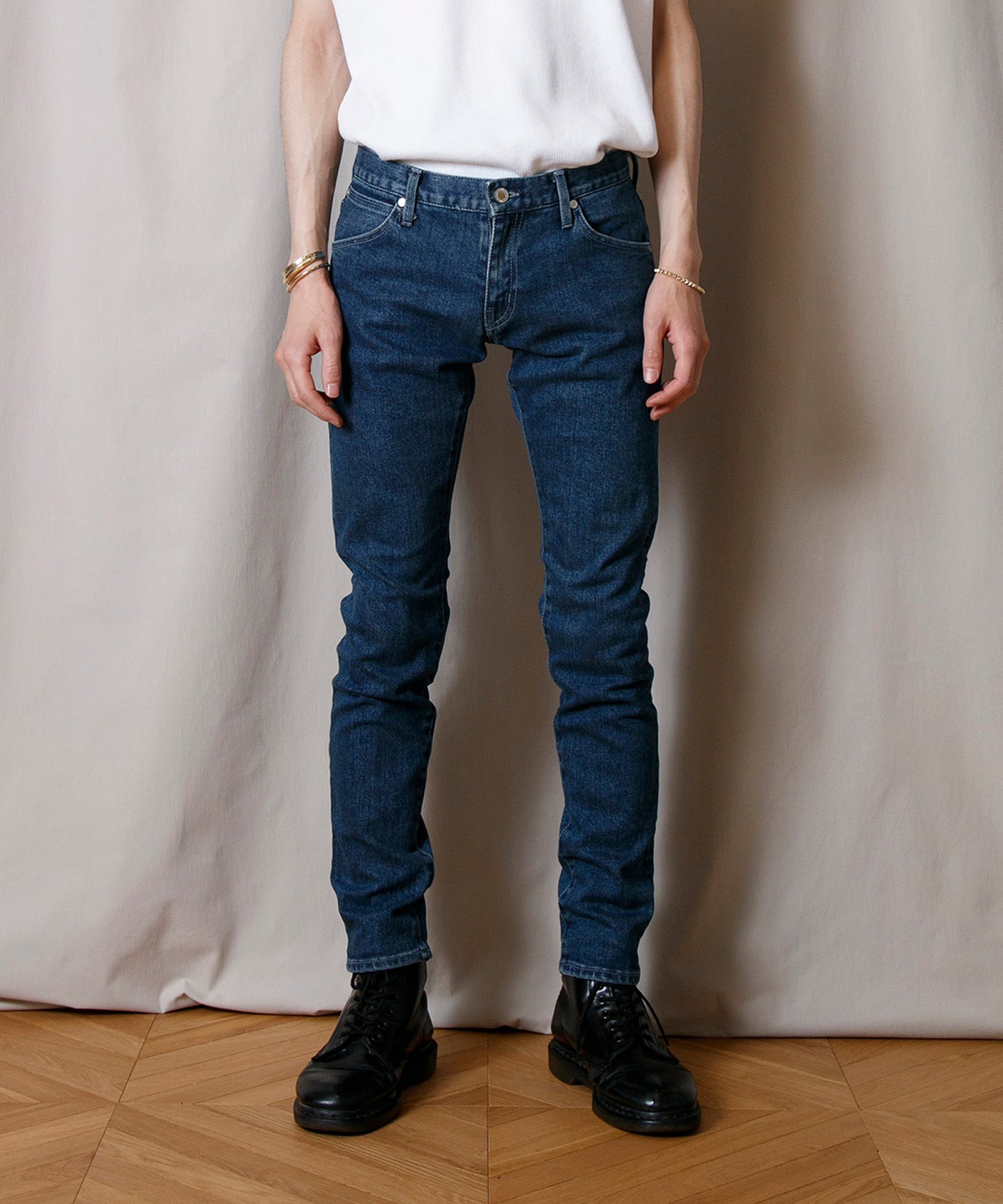 Organic Denim Washed Tapered ”Jack”