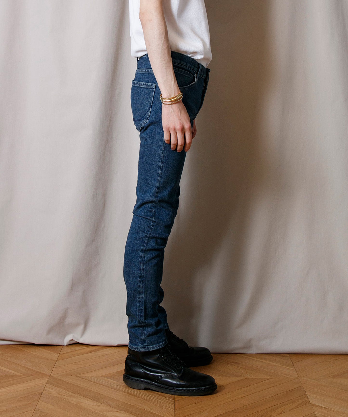 Organic Denim Washed Tapered ”Jack”