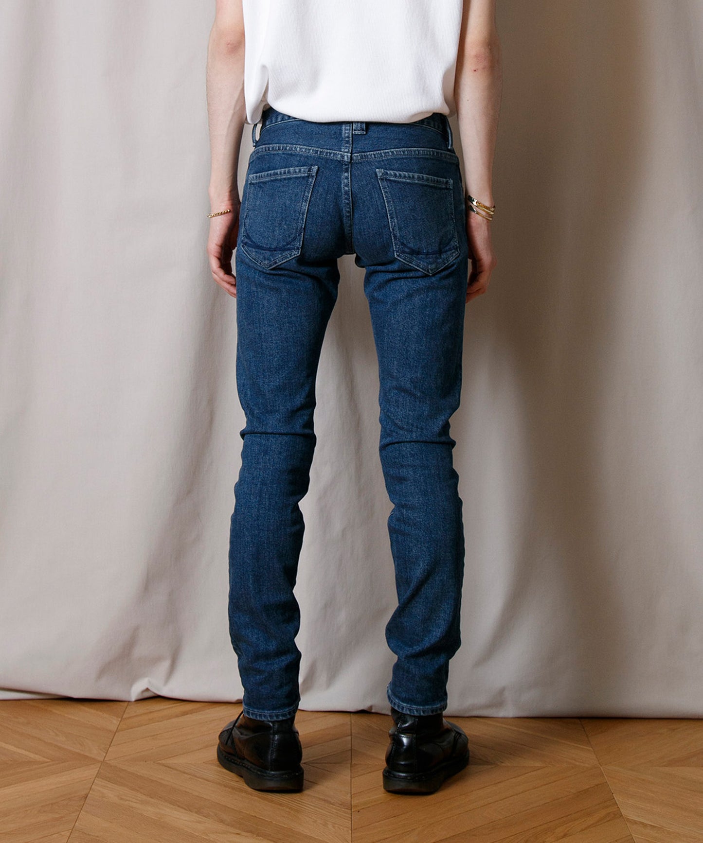 Organic Denim Washed Tapered ”Jack”