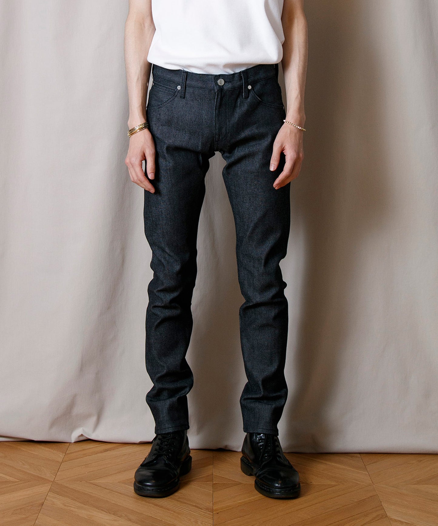 Organic Denim Rigid Tapered ”Jack”