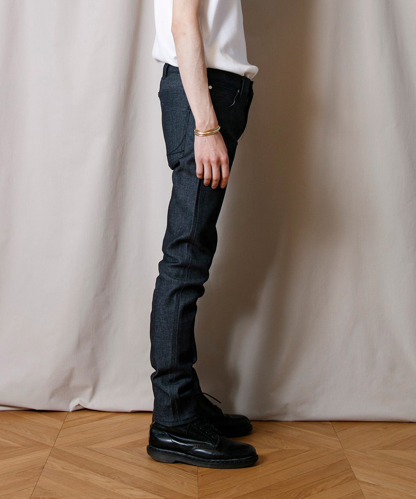 Organic Denim Rigid Tapered ”Jack”