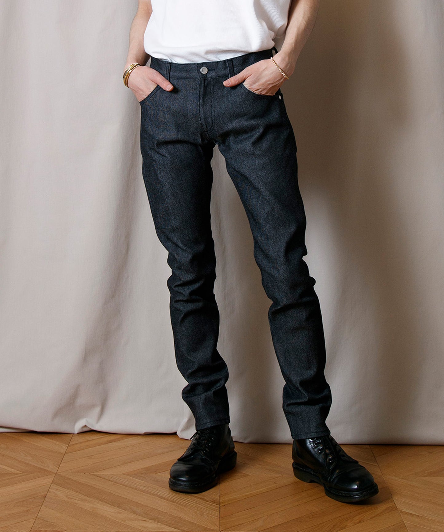 Organic Denim Rigid Tapered ”Jack”