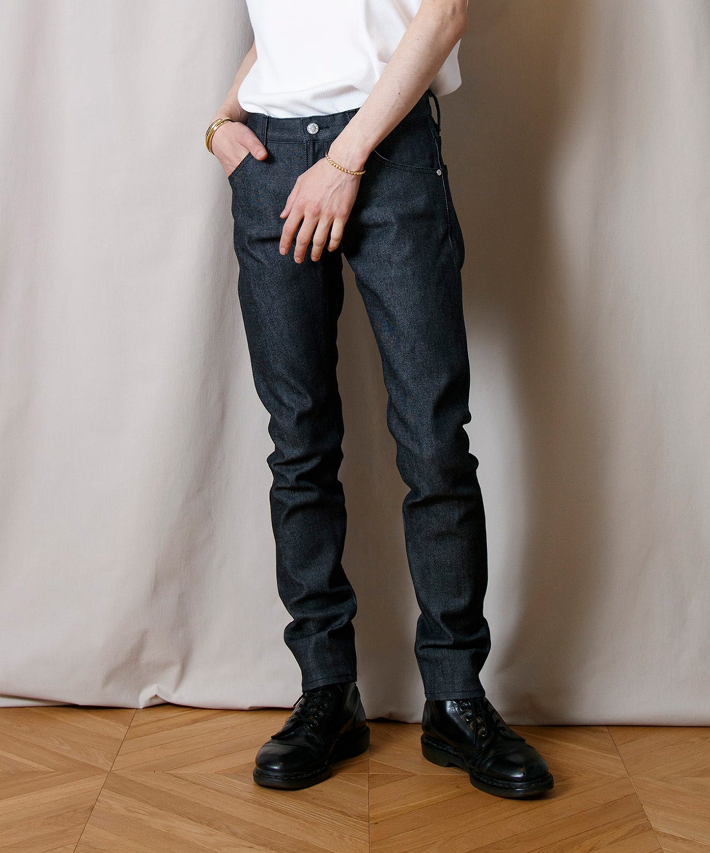 Organic Denim Rigid Tapered ”Jack”