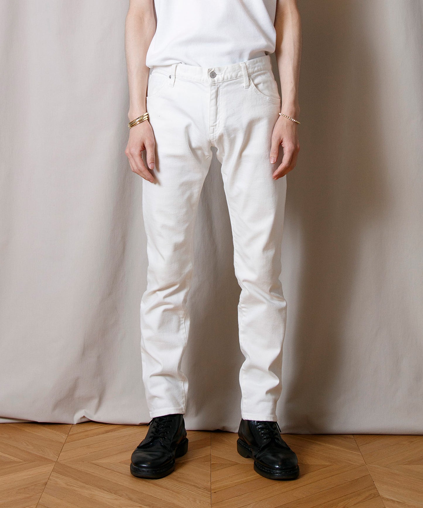 Organic Denim Washed Tapered ”Jack”