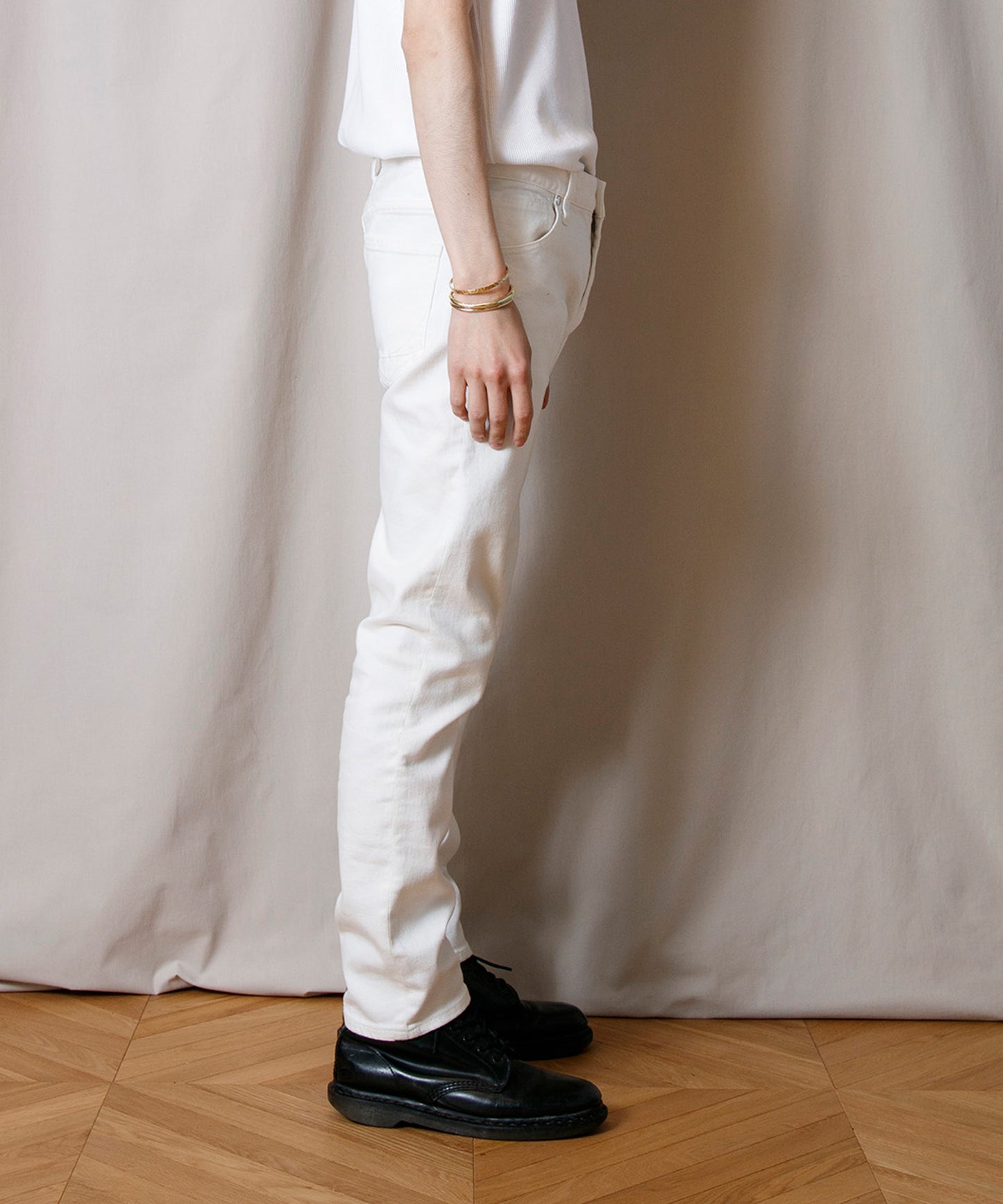 Organic Denim Washed Tapered ”Jack”