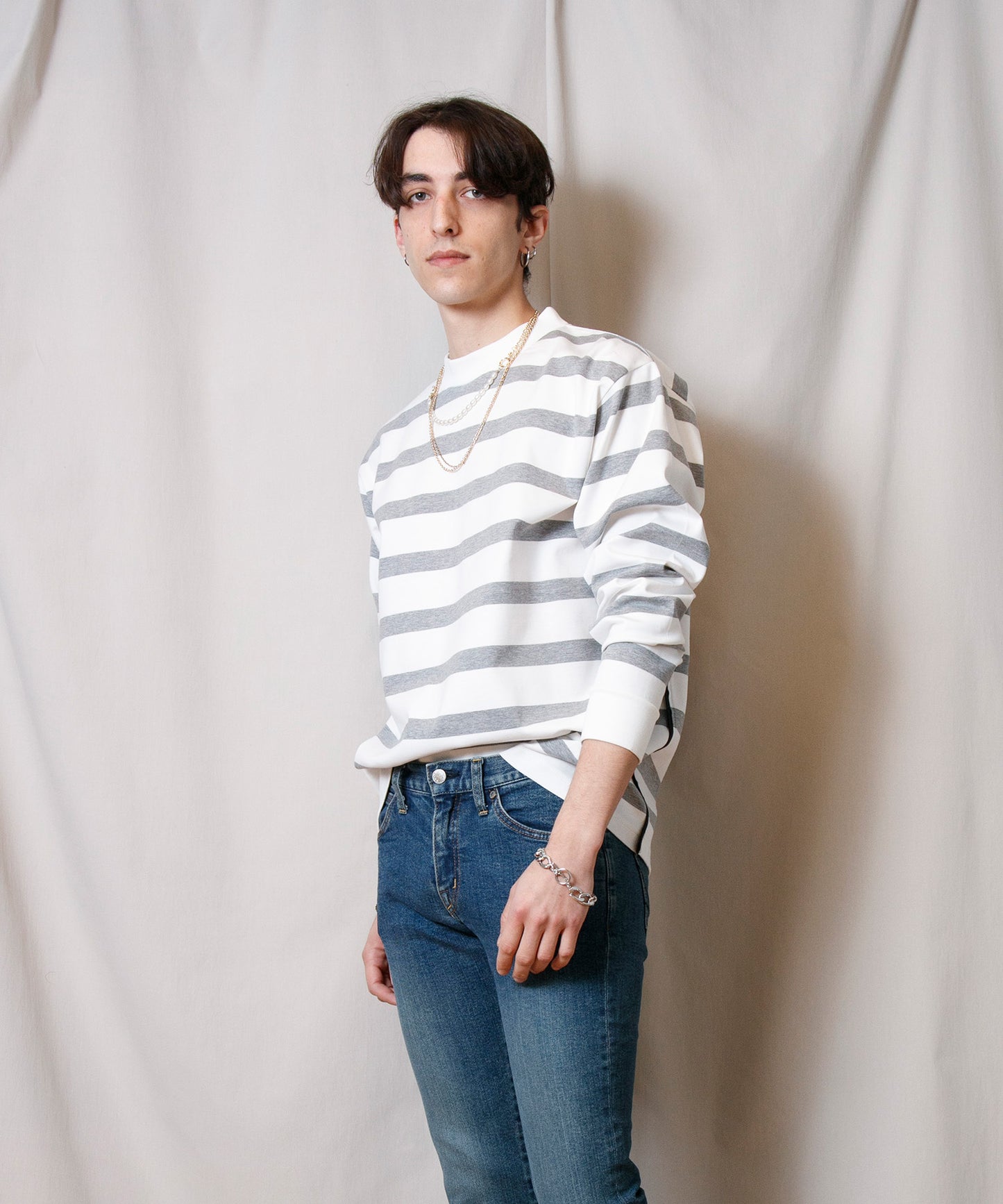 Line Tape Long Sleeve T