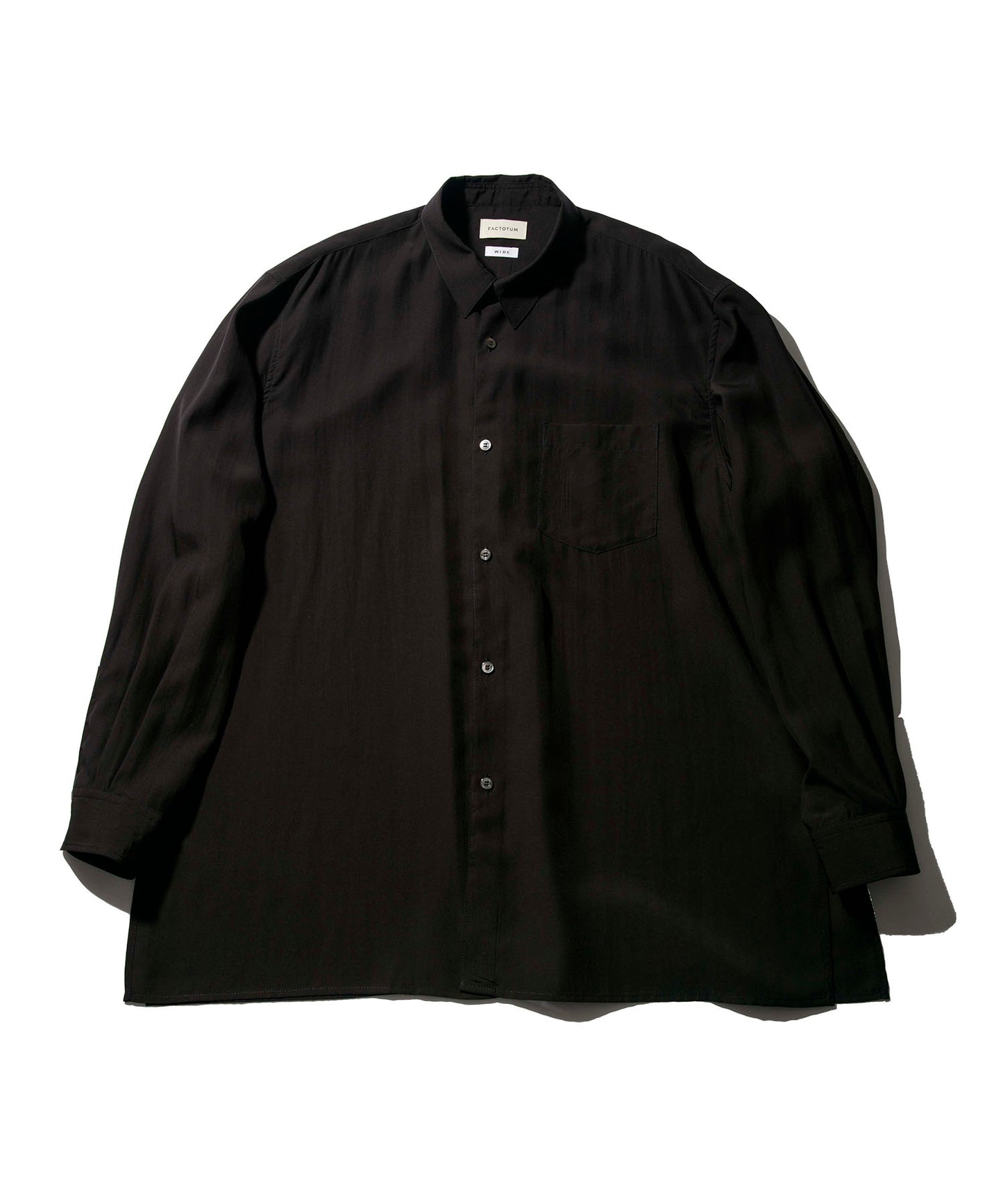 Lyocell Square Hem Shirt