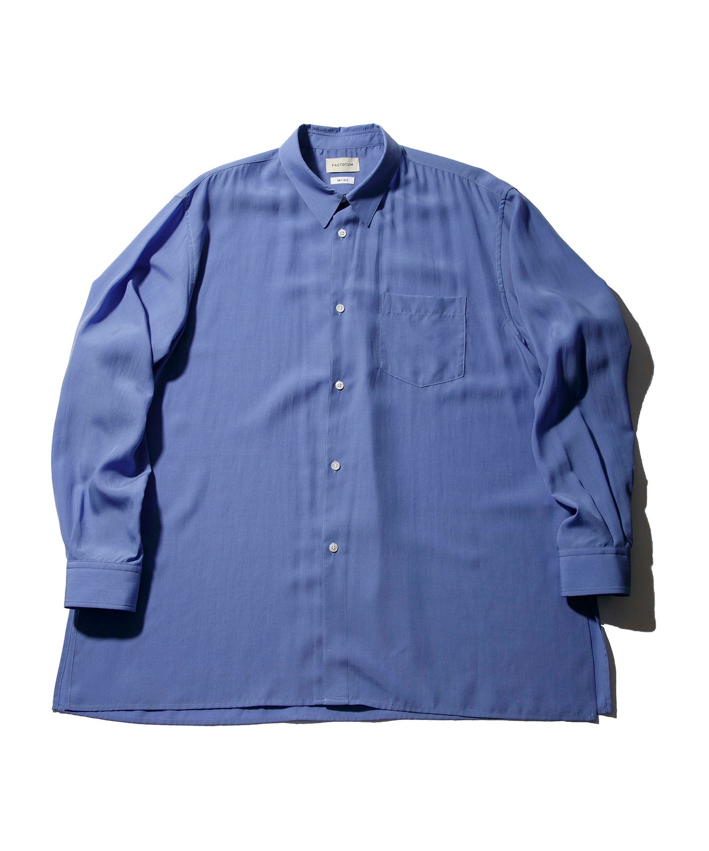 Lyocell Square Hem Shirt