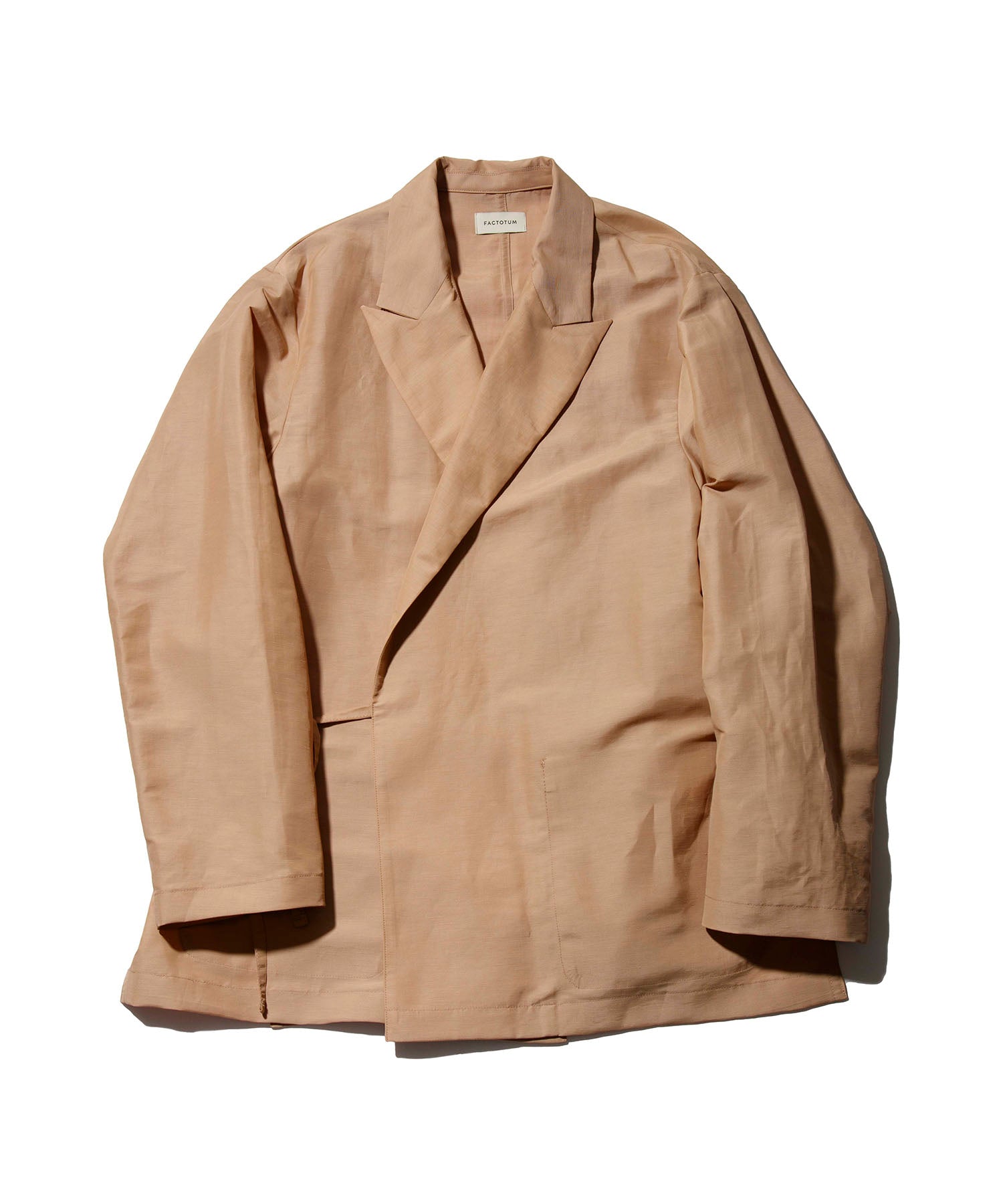 Linen Relaxed W Jacket – FACTOTUM
