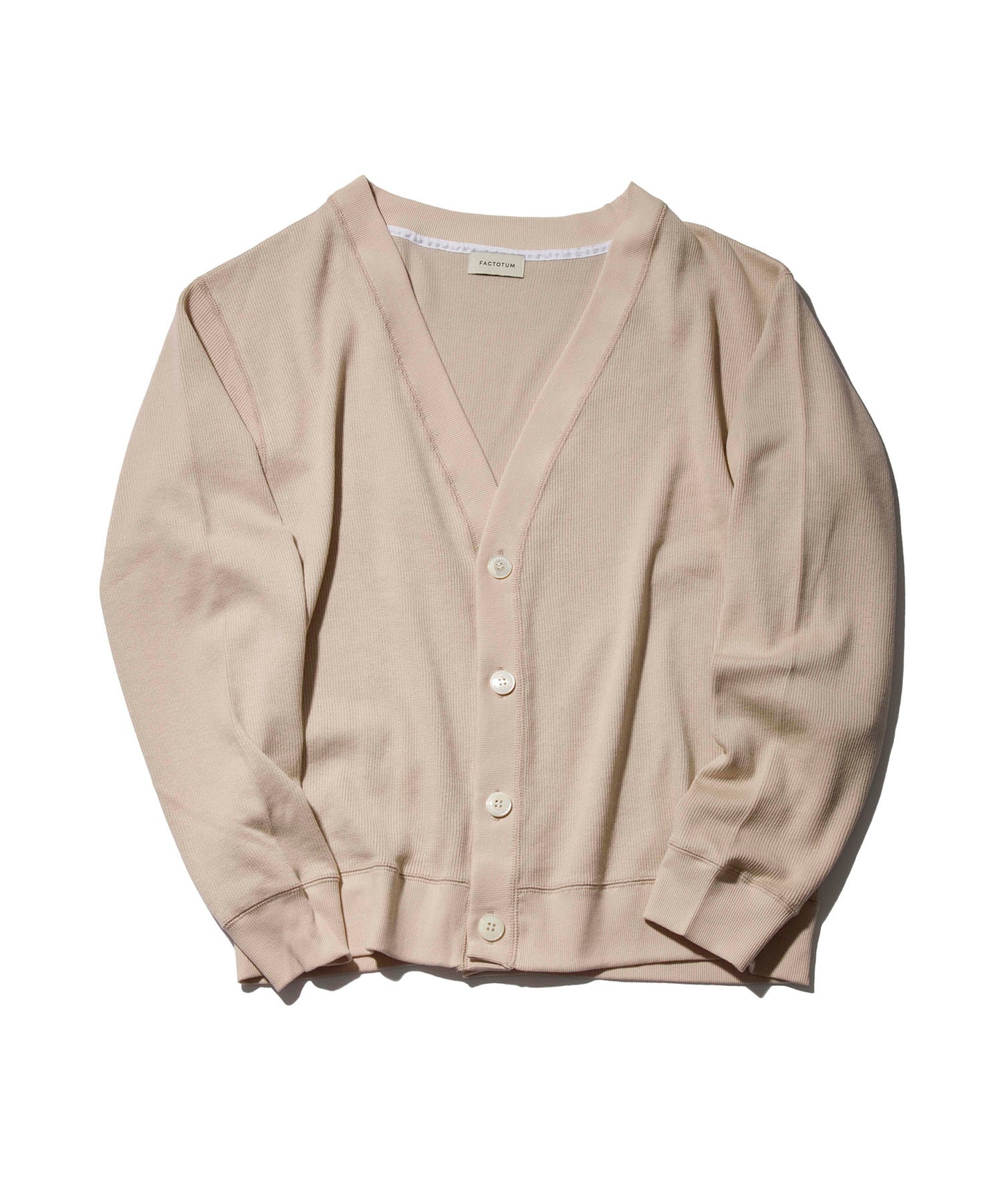 Underwear Rib Cardigan