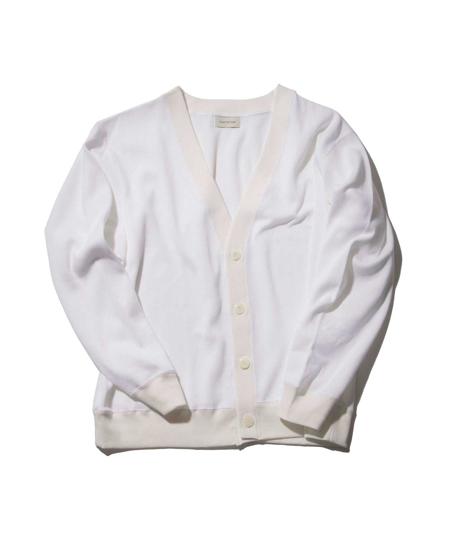 Underwear Rib Cardigan