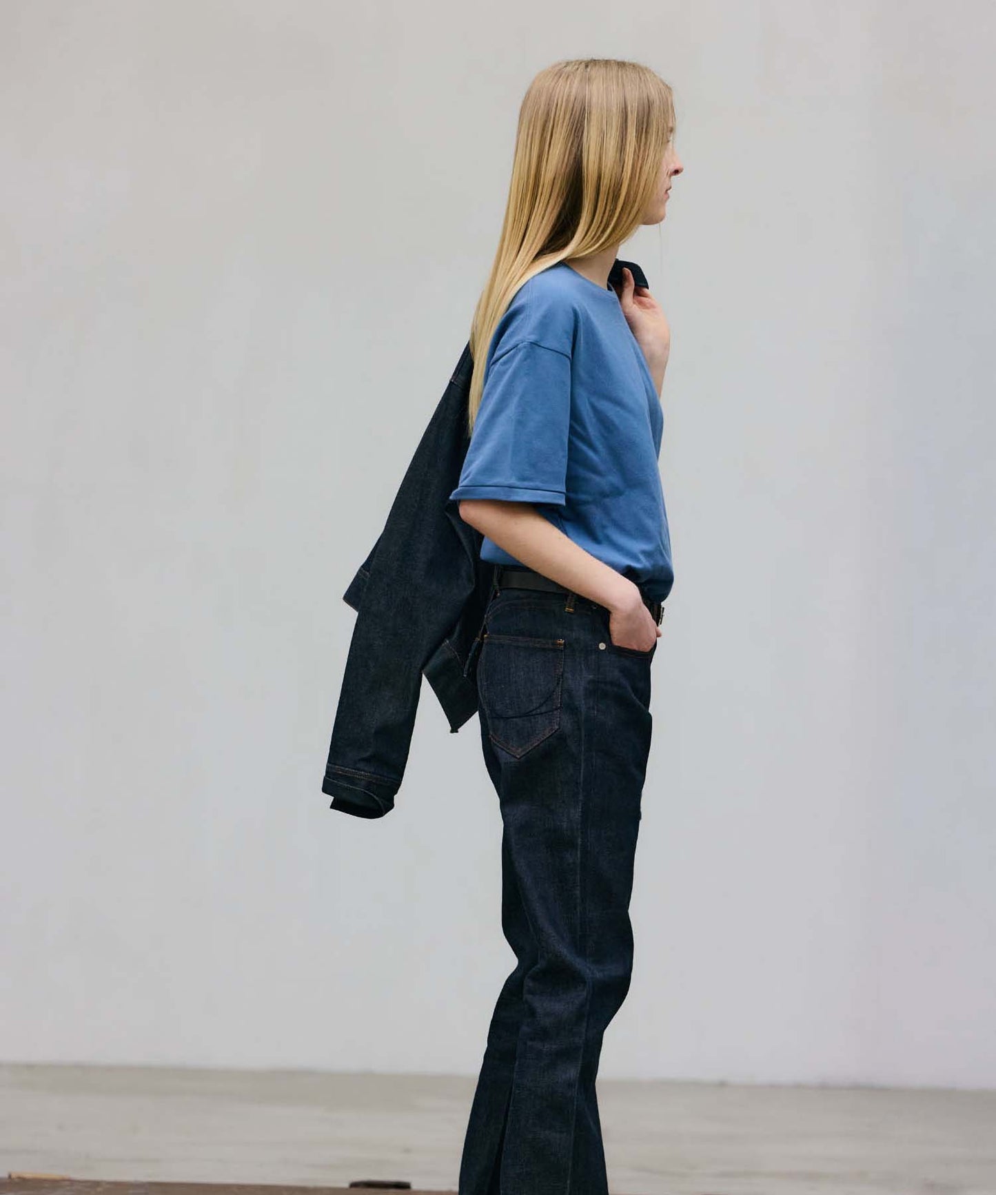 Rigid Denim Straight ”Charles”