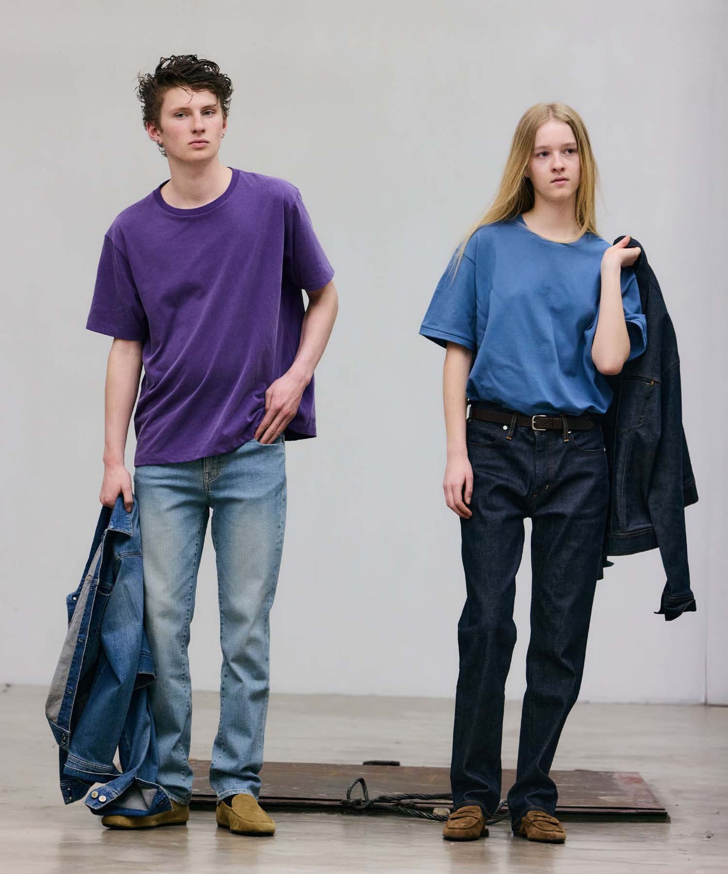 E Denim Straight ”Charles”