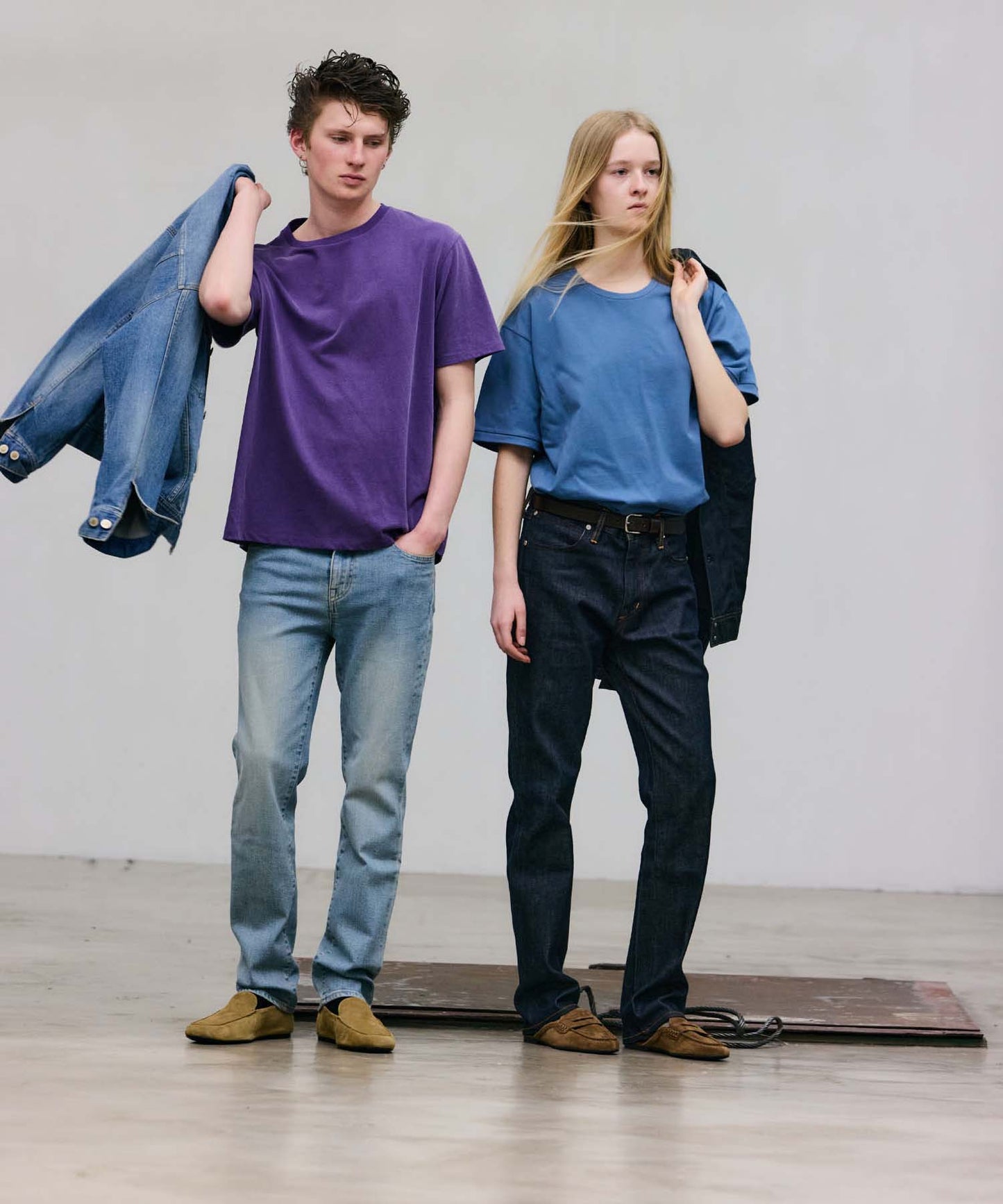 E Denim Straight ”Charles”