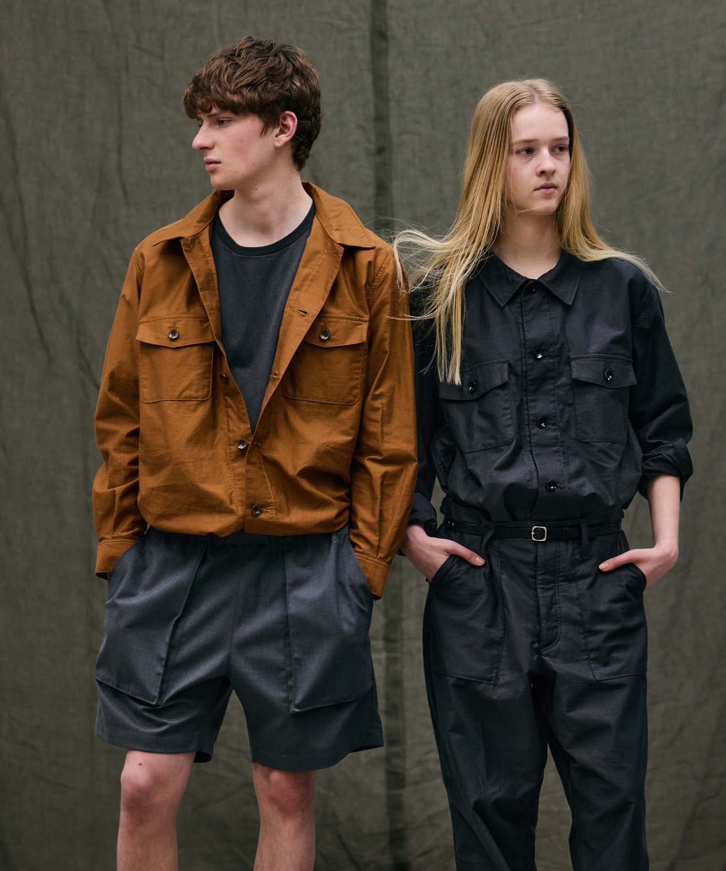 ＜予約：4月末納期＞Back Sateen Utility Shirt