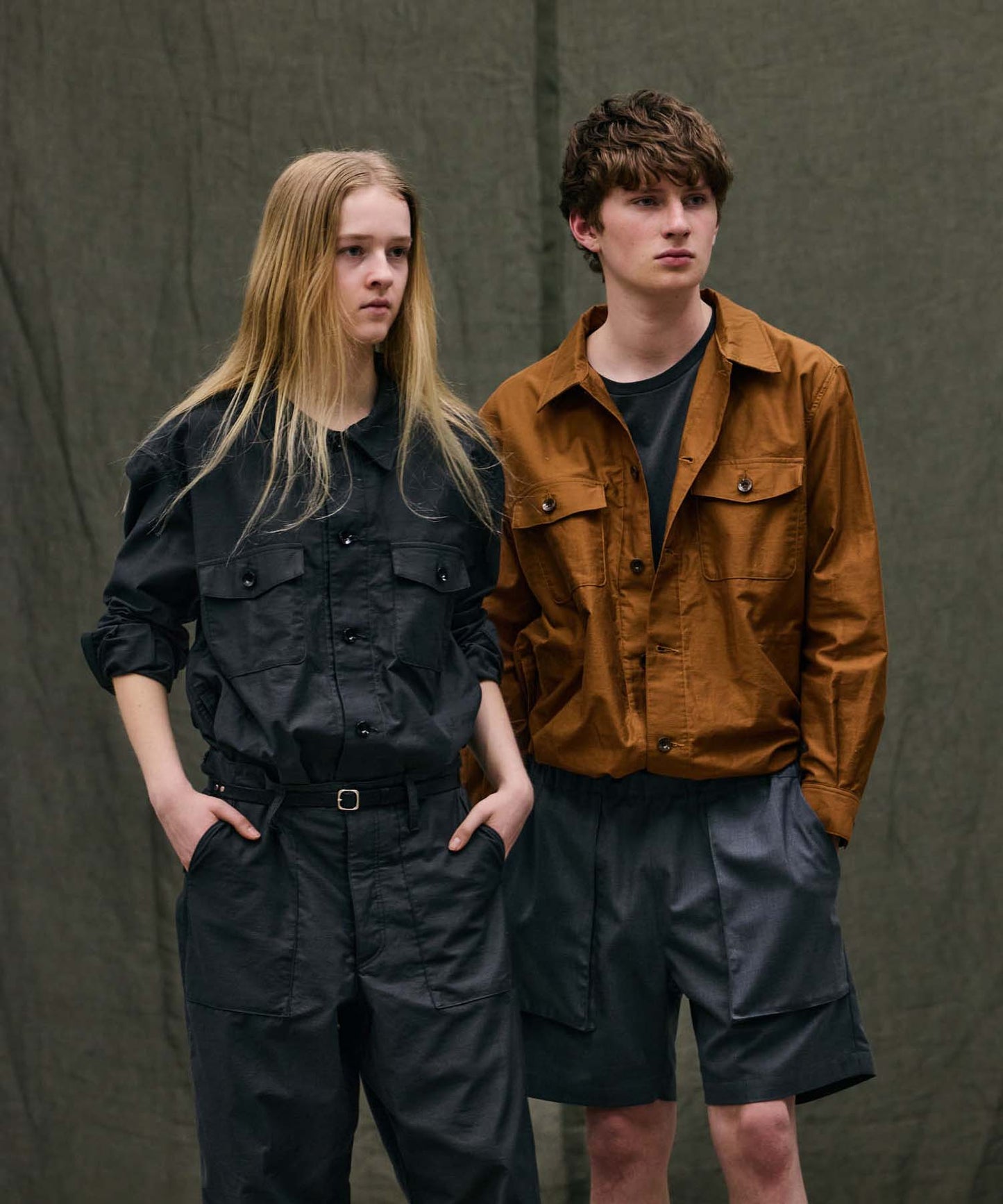 ＜予約：4月末納期＞Back Sateen Utility Shirt