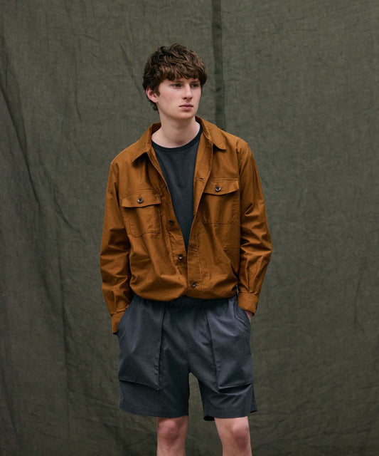 ＜予約：4月末納期＞Back Sateen Utility Shirt
