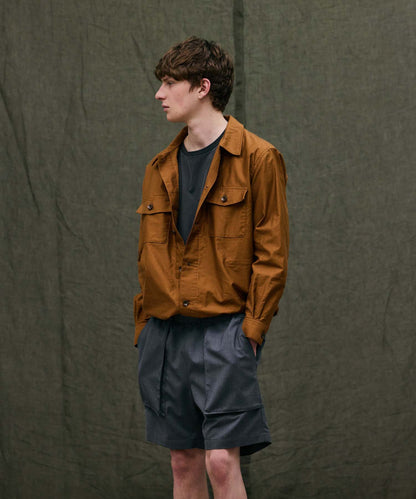 ＜予約：4月末納期＞Back Sateen Utility Shirt