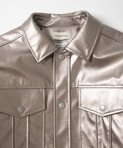 Natural Leather Ranch Jacket