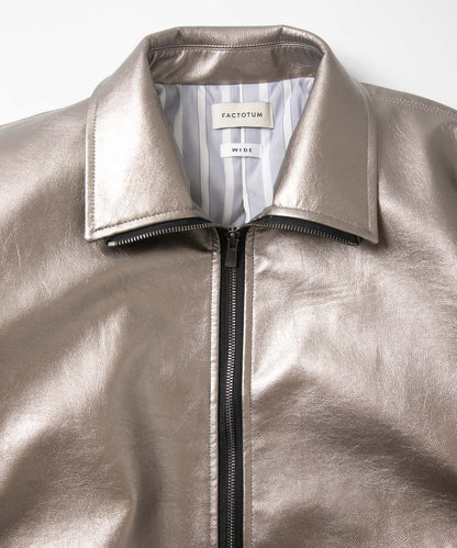 Natural Leather Flight Jacket