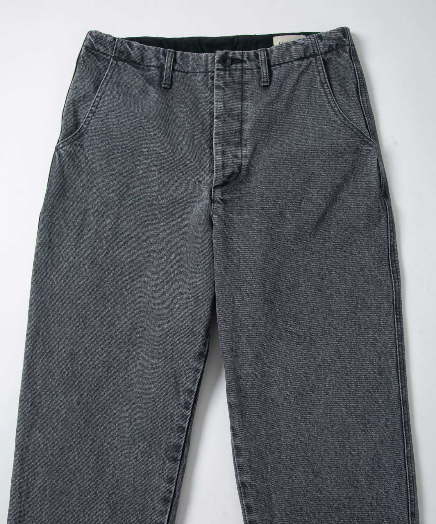 Denim Wide Slacks – FACTOTUM