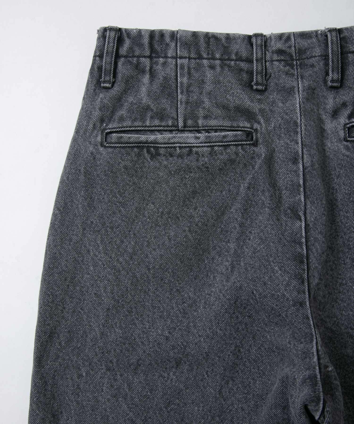 Denim Wide Slacks – FACTOTUM