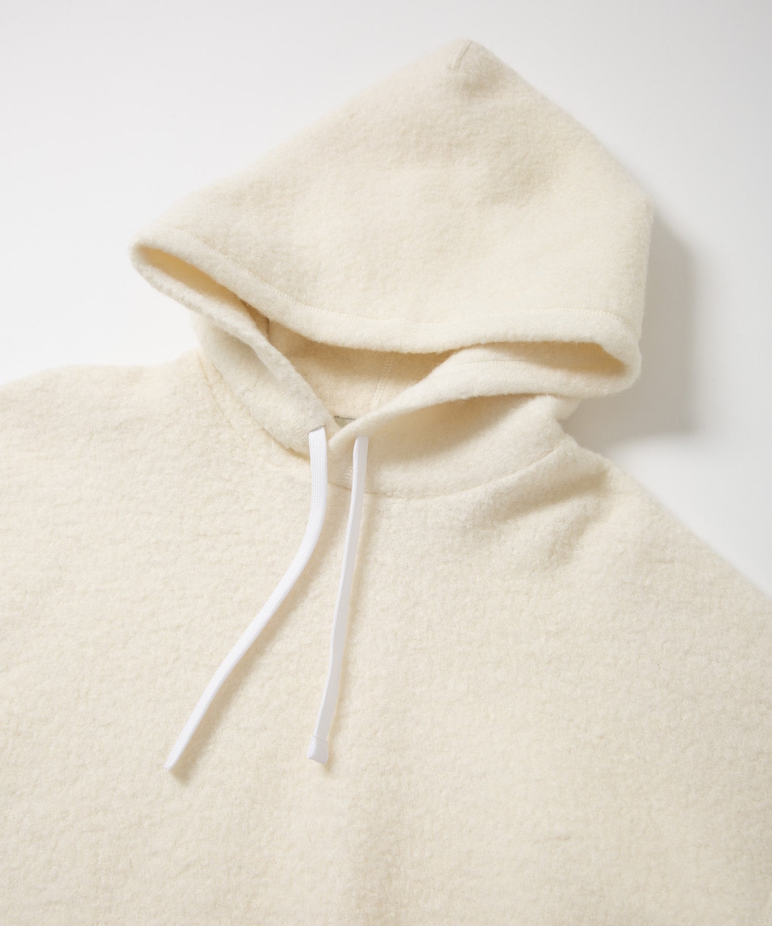 Wool Pile Hoodie