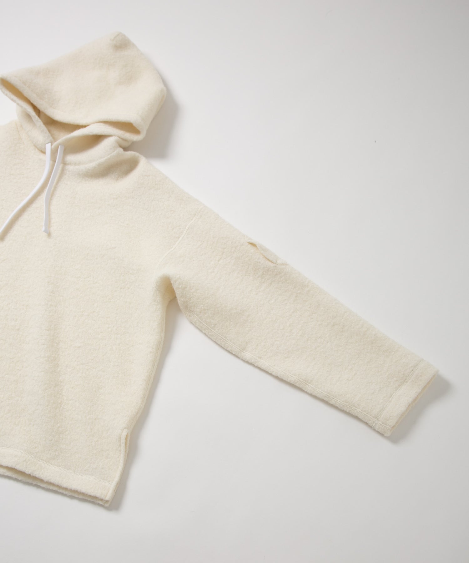 Wool Pile Hoodie