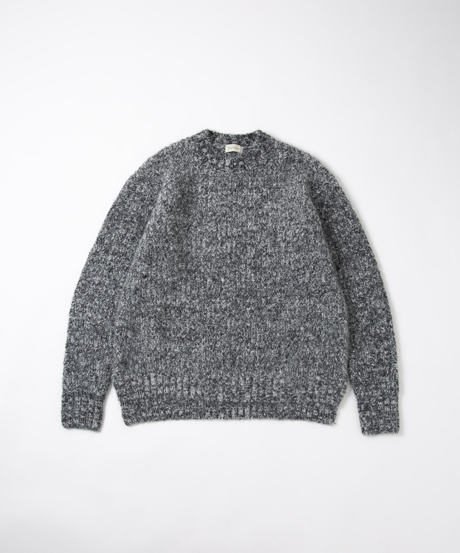 3G Seed Stitch Crew Knit